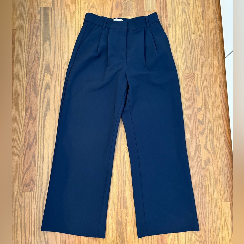 Navy Abercrombie Trousers